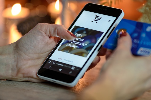 shopping, smartphone, 