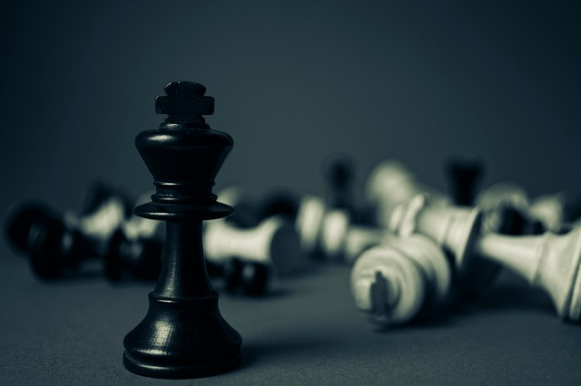 king, chess, checkmate, 