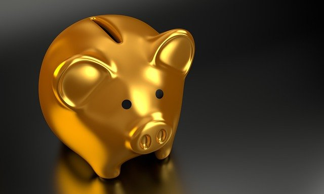 piggy bank, gold, money, partner, banks